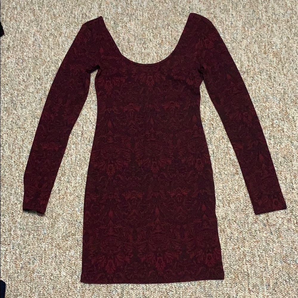 Long sleeve formal dress